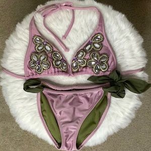 ViX embellished bikini Size XS/S